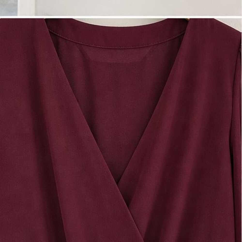 Blush Ruffle Blouse - Picture 4 of 6